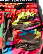 KIDS CAMOBURST SWIM TRUNKS