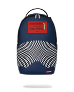 ICHIMATSU-MOYŌ WARP CHECK SHARK BACKPACK