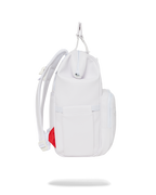 HEAVY METAL SHARK WHITE OUT BIZ TOP OPENER BACKPACK