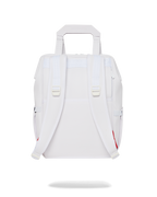 HEAVY METAL SHARK WHITE OUT BIZ TOP OPENER BACKPACK