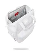 HEAVY METAL SHARK WHITE OUT BIZ TOP OPENER BACKPACK