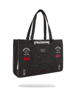 GRID LOCKED TORTUGA TOTE