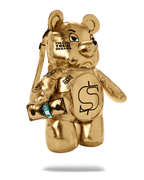 GOLD RUSH MONEYBEAR TEDDYBEAR BACKPACK