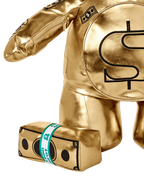 GOLD RUSH MONEYBEAR TEDDYBEAR BACKPACK