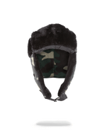 GOLD STENCIL CAMO AVIATOR HAT
