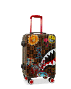 GLOBAL MOGUL POPAGANDA RON ENGLISH EDITION HARDSHELL CARRY-ON LUGGAGE