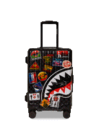 GLOBAL MOGUL UNLIMITED MILES SHARKNAUTICS HARDSHELL CARRY-ON LUGGAGE
