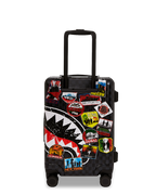 GLOBAL MOGUL UNLIMITED MILES SHARKNAUTICS HARDSHELL CARRY-ON LUGGAGE