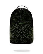 GLOW THE SPACE BACKPACK (GLOW IN THE DARK EFFECT)