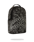 GLOW THE SPACE BACKPACK (GLOW IN THE DARK EFFECT)
