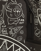 GLOW THE SPACE BACKPACK (GLOW IN THE DARK EFFECT)