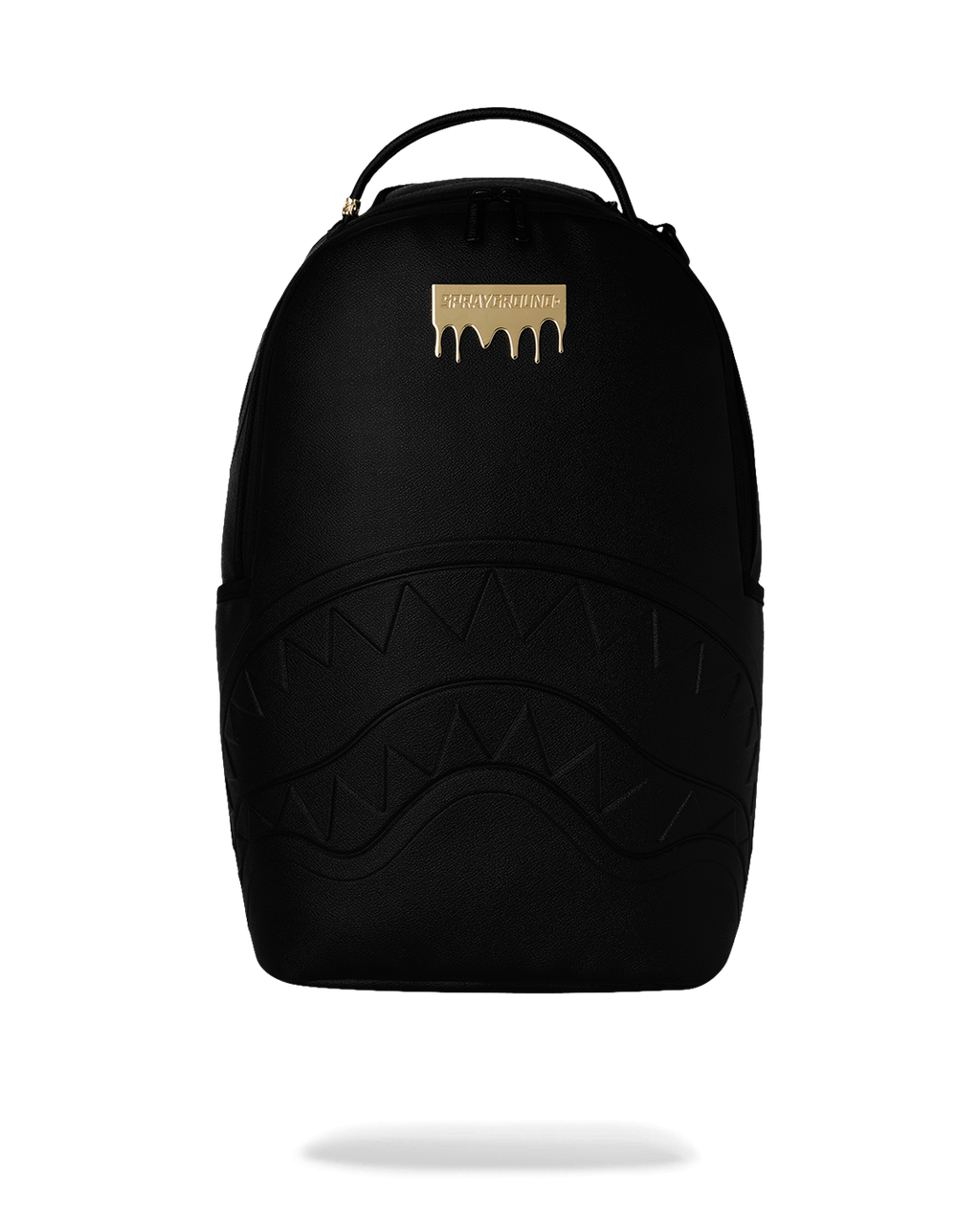 GOLD BRICK DRIP BLACK BACKPACK