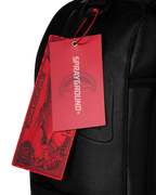 GOLD BRICK DRIP BLACK BACKPACK