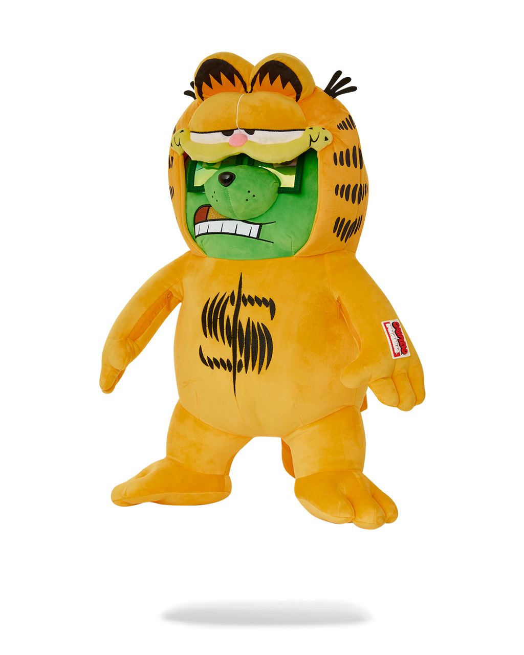 GARFIELD MONEYBEAR SUIT TEDDYBEAR BACKPACK