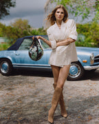 FULLY LOADED GLOBE HANDBAG
