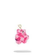 FURZILLA SHARK (PINK CHECK) KEYCHAIN