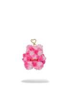 FURZILLA SHARK (PINK CHECK) KEYCHAIN