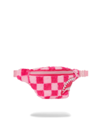 FURZILLA SHARK (PINK CHECK) SAVVY CROSSBODY