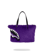 FURZILLA SHARK (PURP) TOTE