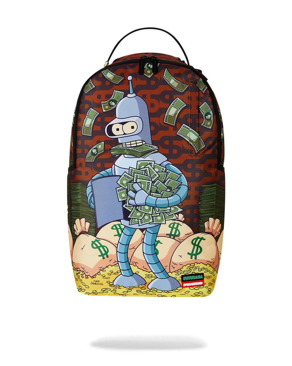 FUTURAMA CASH-IN BENDER BACKPACK