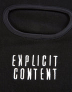 EXPLICIT CONTENT SKI MASK