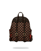 EXTERIOR GOLD ZIP POCKET SHARKS IN PARIS SAVAGE BACKPACK