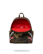 EXTERIOR GOLD ZIP POCKET SHARKS IN PARIS SAVAGE BACKPACK