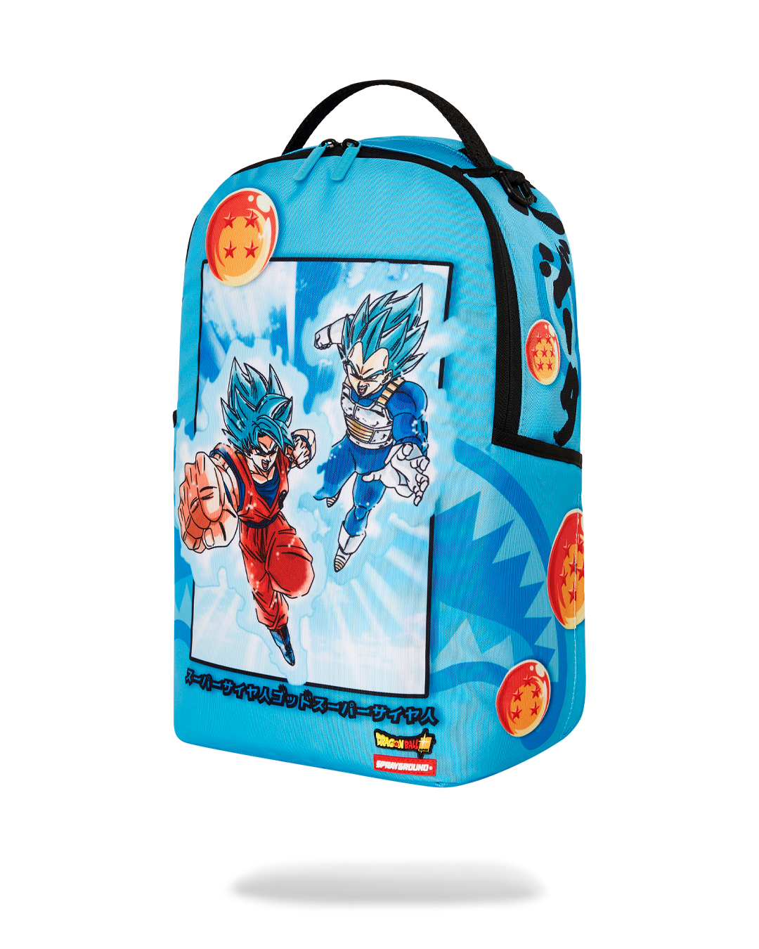 DRAGON BALL Z SUPER SAIYAN BLUE GOKU AND VEGETA
