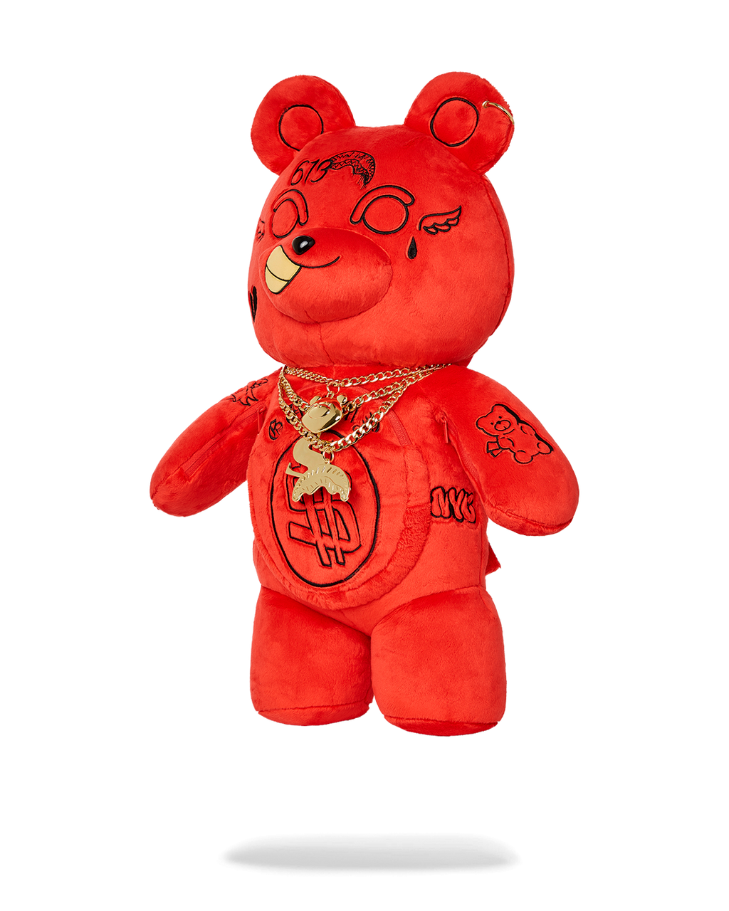DIABLO PLUSH TEDDYBEAR BACKPACK