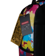 COLLABORATION HIDEKI SAIJO ABSTRACT FLOW BACKPACK