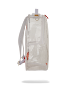 CLEAR VISION SHARKS IN PARIS - 100% ALL CLEAR DLX BACKPACK