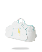 CLOUDY WITH A CHANCE OF SHARK DUFFLE