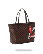 CHECKS IN CAMOFLAUGE TOTE