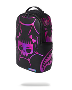 CAZZU IRIDESCENT CUT & SEW SPIDER SKULL SHARK BACKPACK (DLXV)