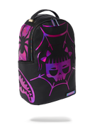 CAZZU IRIDESCENT CUT & SEW SPIDER SKULL SHARK BACKPACK (DLXV)