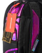 CAZZU IRIDESCENT CUT & SEW SPIDER SKULL SHARK BACKPACK (DLXV)