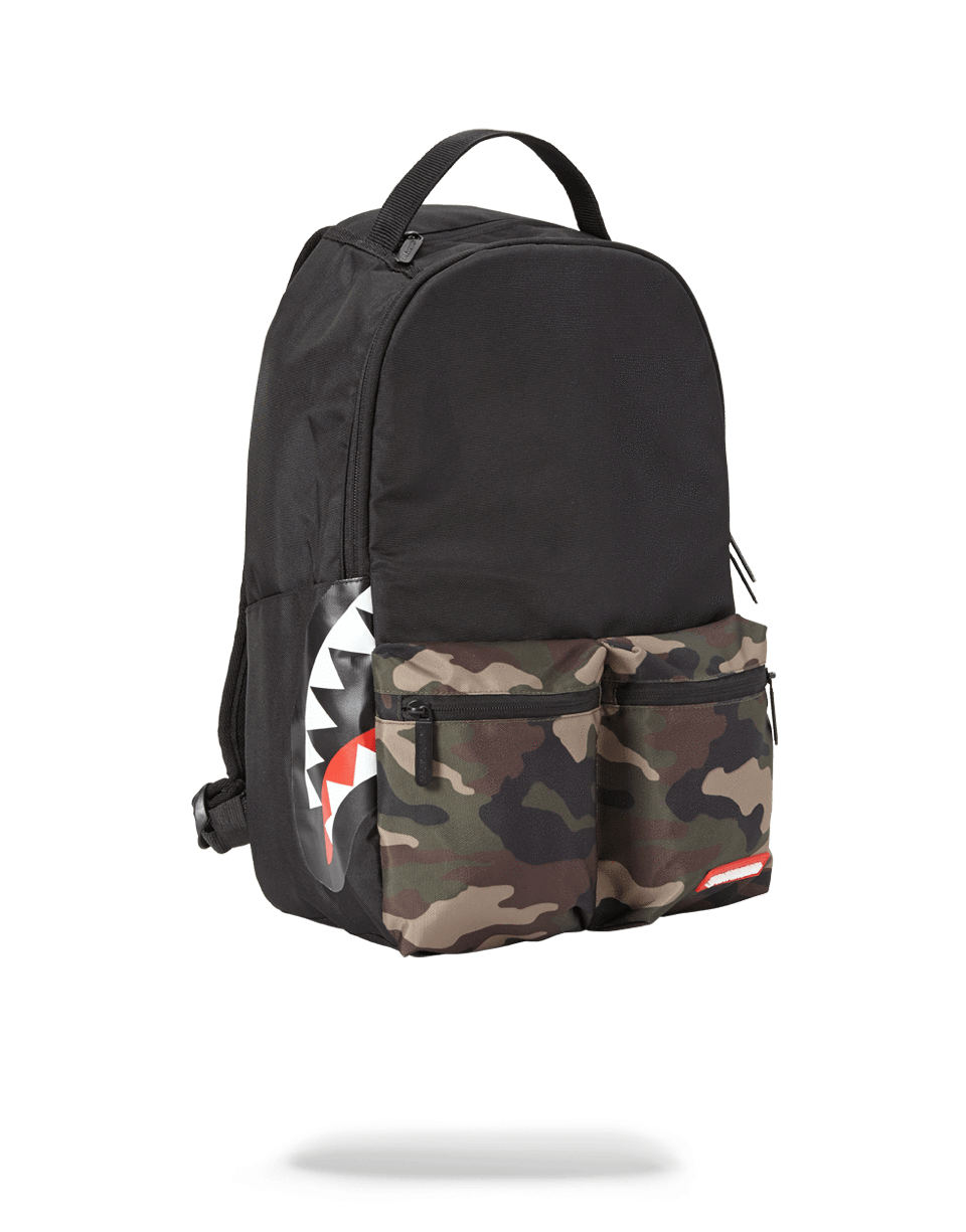 CAMO SIDE SHARK DOUBLE CARGO