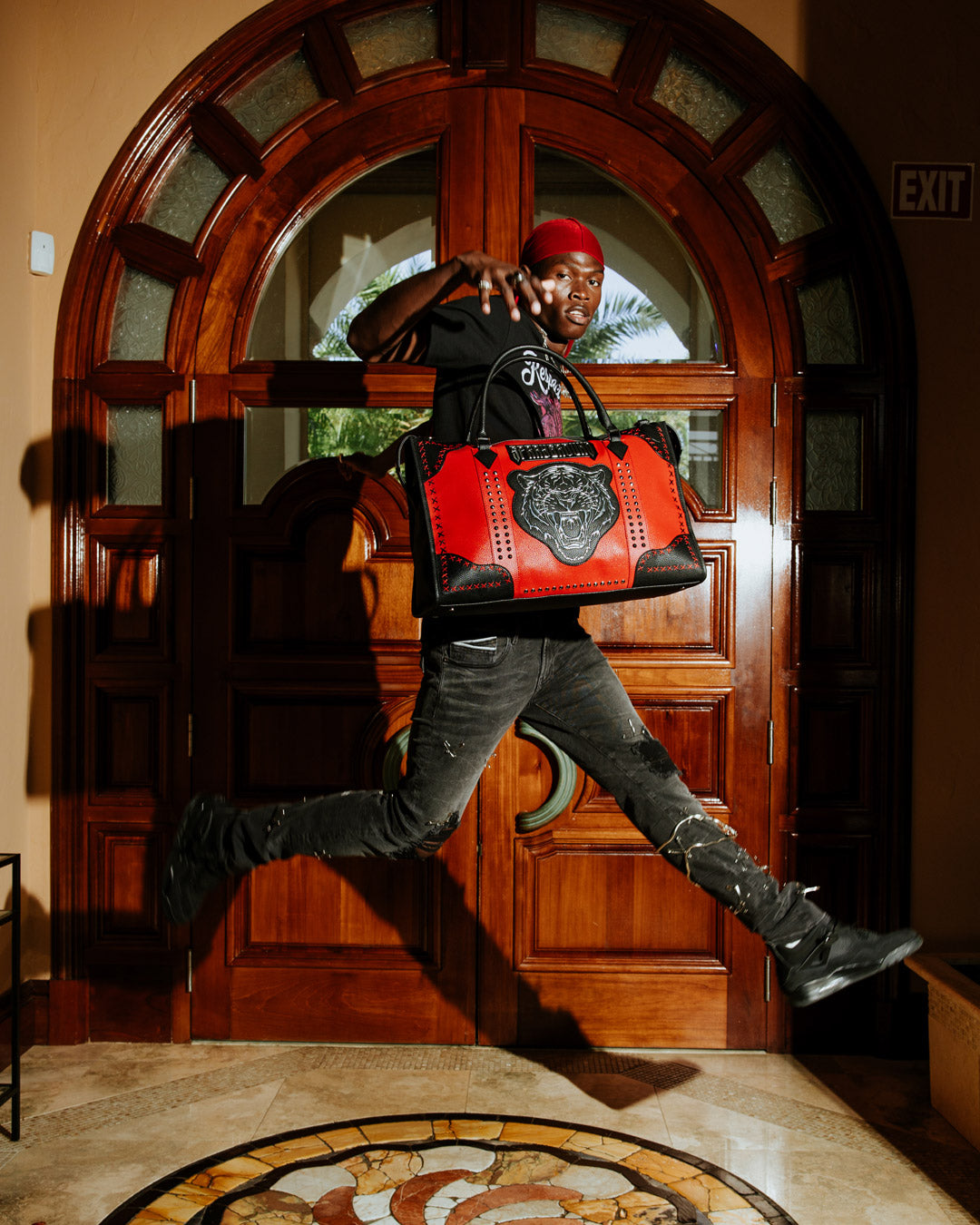BRONX BRAWLER PYRAMID DUFFLE