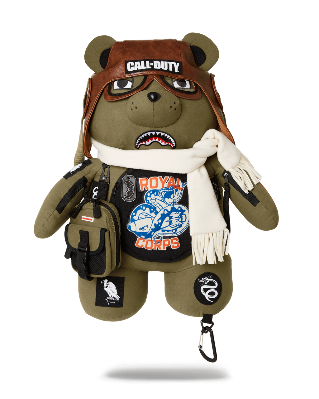 CALL OF DUTY AVIATOR FEARLESS MONEYBEAR TEDDYBEAR BACKPACK