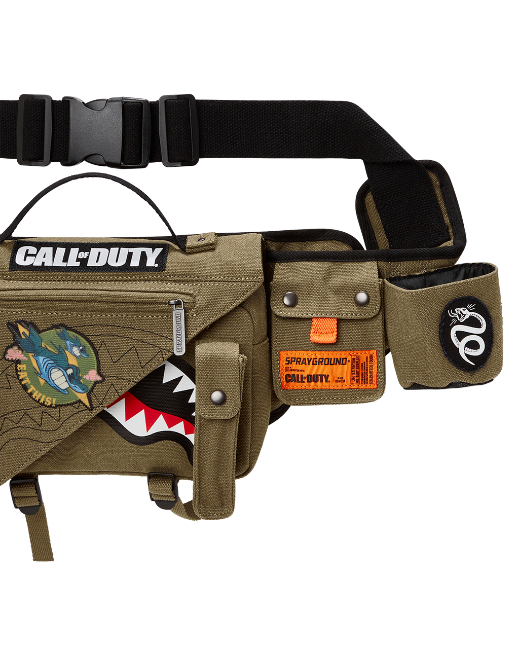 CALL OF DUTY NEVER BACK DOWN CROSSBODY