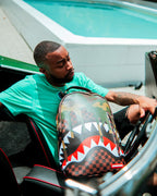 CAMO DRIP SHARKS IN PARIS BACKPACK (DLXV)