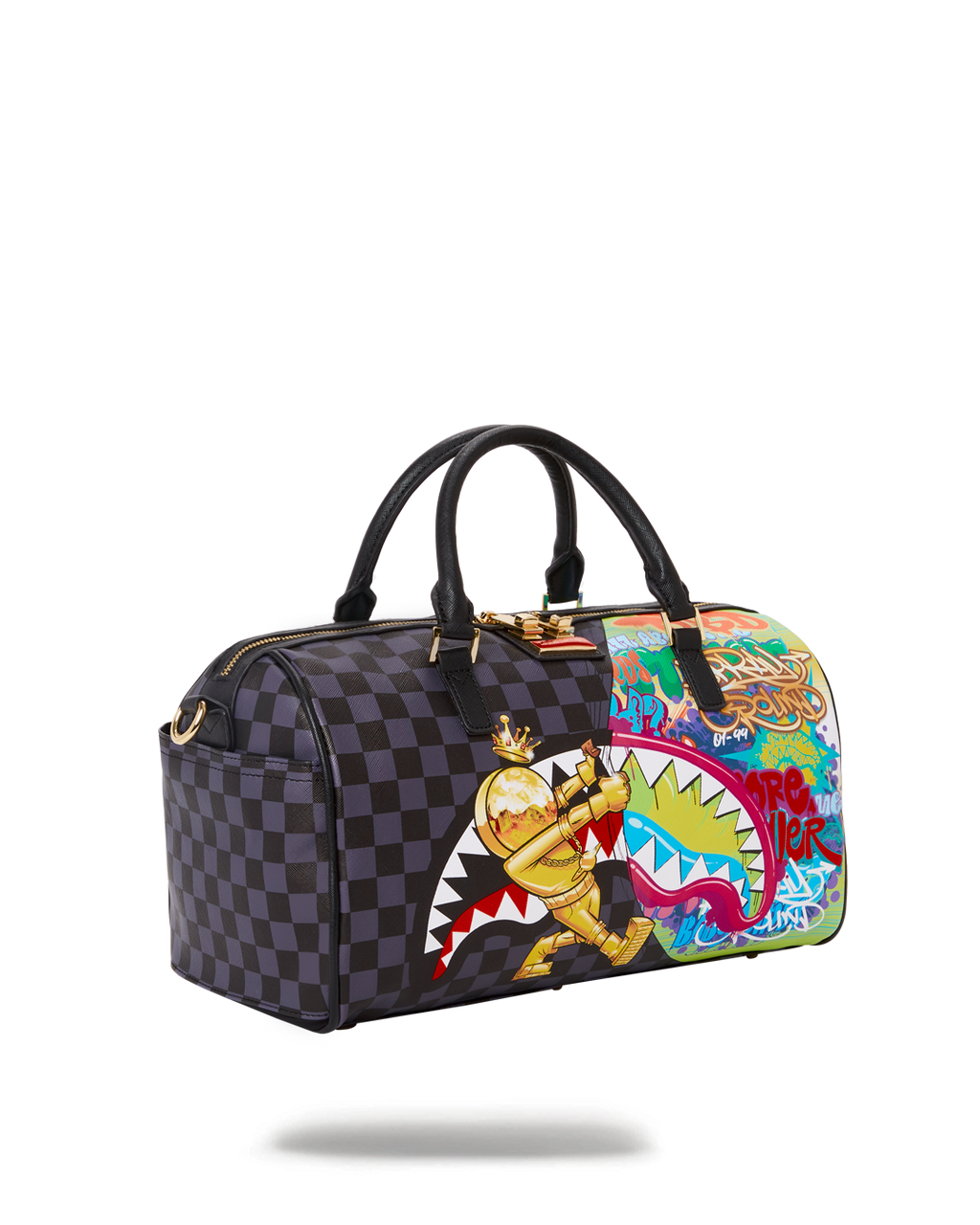 ASTROMANE SHARKS IN SPACE MINI DUFFLE