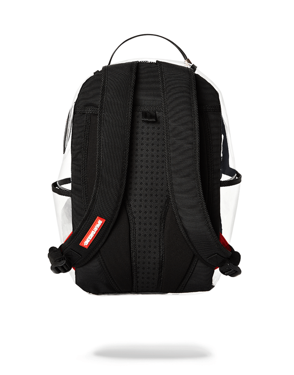 ANGLED 20/20 VISION SHARK CLEAR BACKPACK