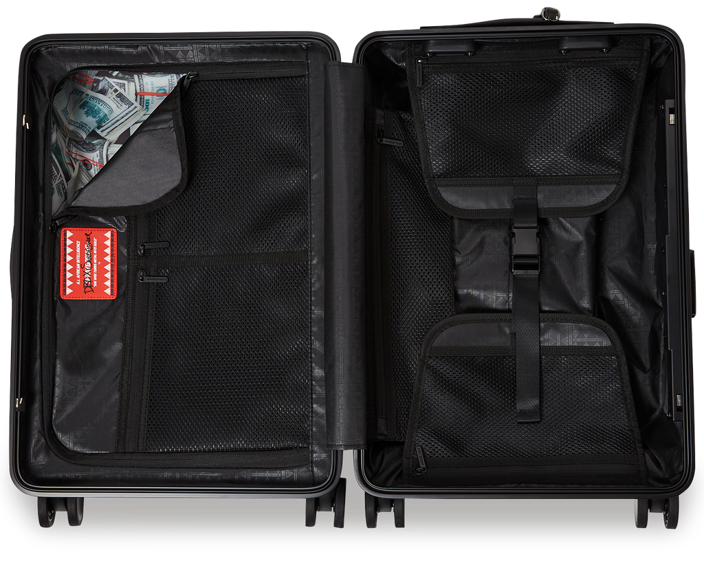 A.I. PATH TO THE FUTURE III HARDSHELL CARRY-ON LUGGAGE - SANDFLOWER COLLAB