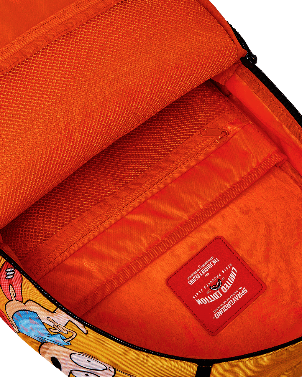 90s NICK CAT DOG SHARK MOUTH DLXSR BACKPACK