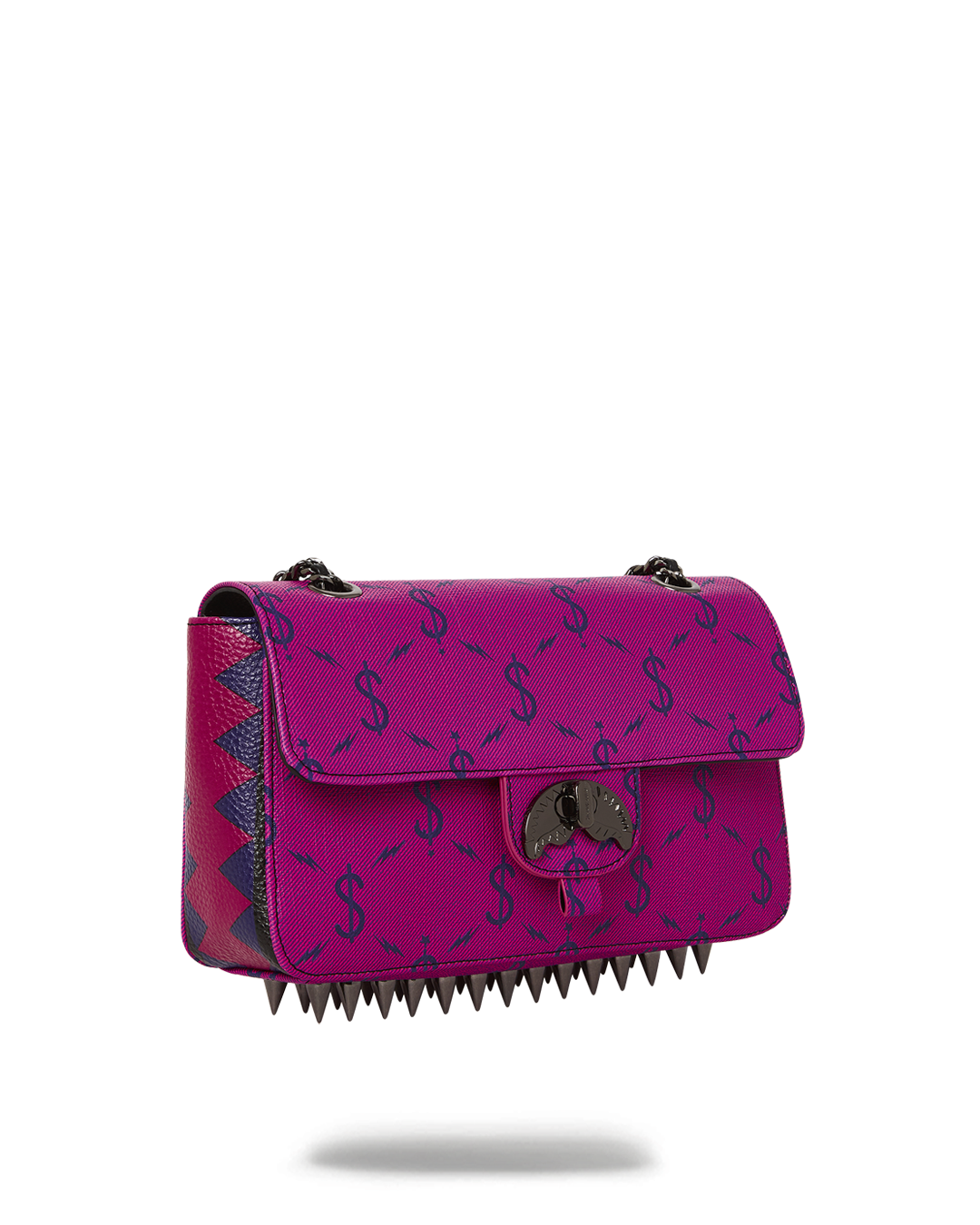 $NAPDRAGON GOLD CHAIN SHARK HANDBAG