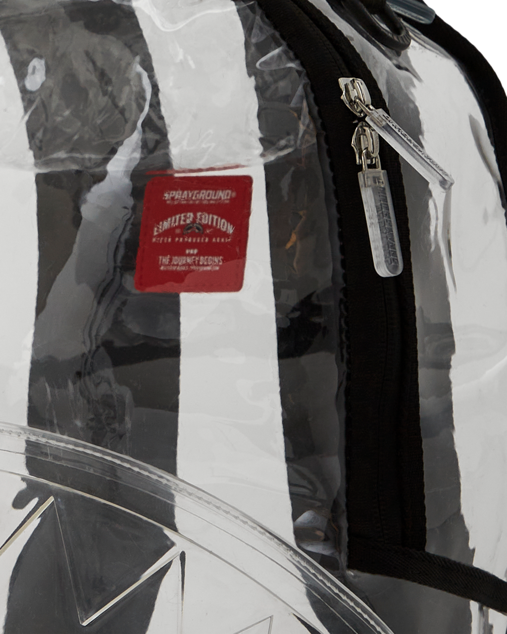 100% CLEAR BACKPACK - SHARK CENTRAL