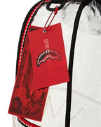 100% CLEAR BACKPACK SHARK